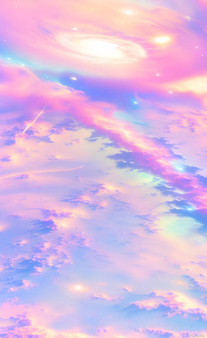 Pastel Galaxy Wallpaper By Xrebelyellx