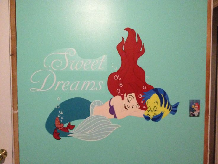 The Little Mermaid Wall Mural Art Paintings Pictures Pint