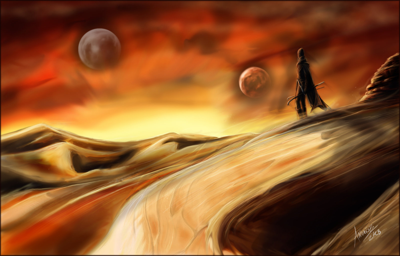 Arrakis By Andalar Dune Related Artwork