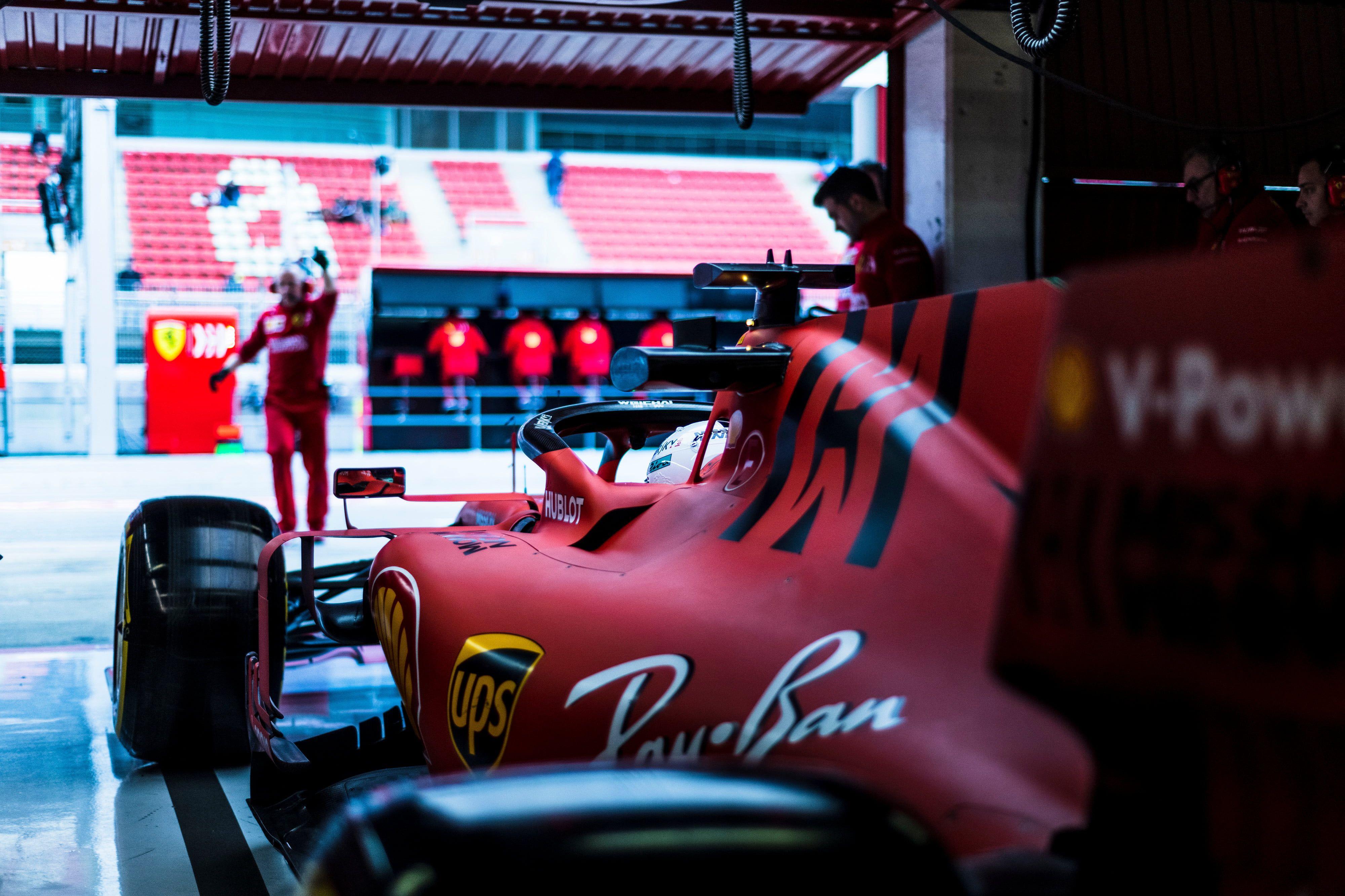 HD Wallpaper Ferrari Formula Sebastian Vettel