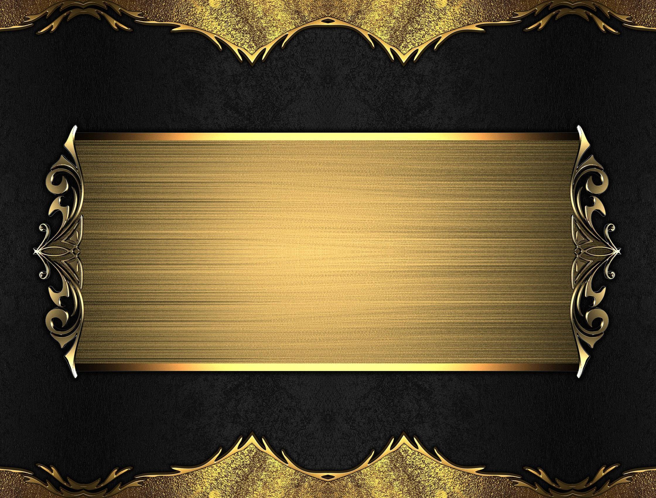 Black And Gold Backgrounds