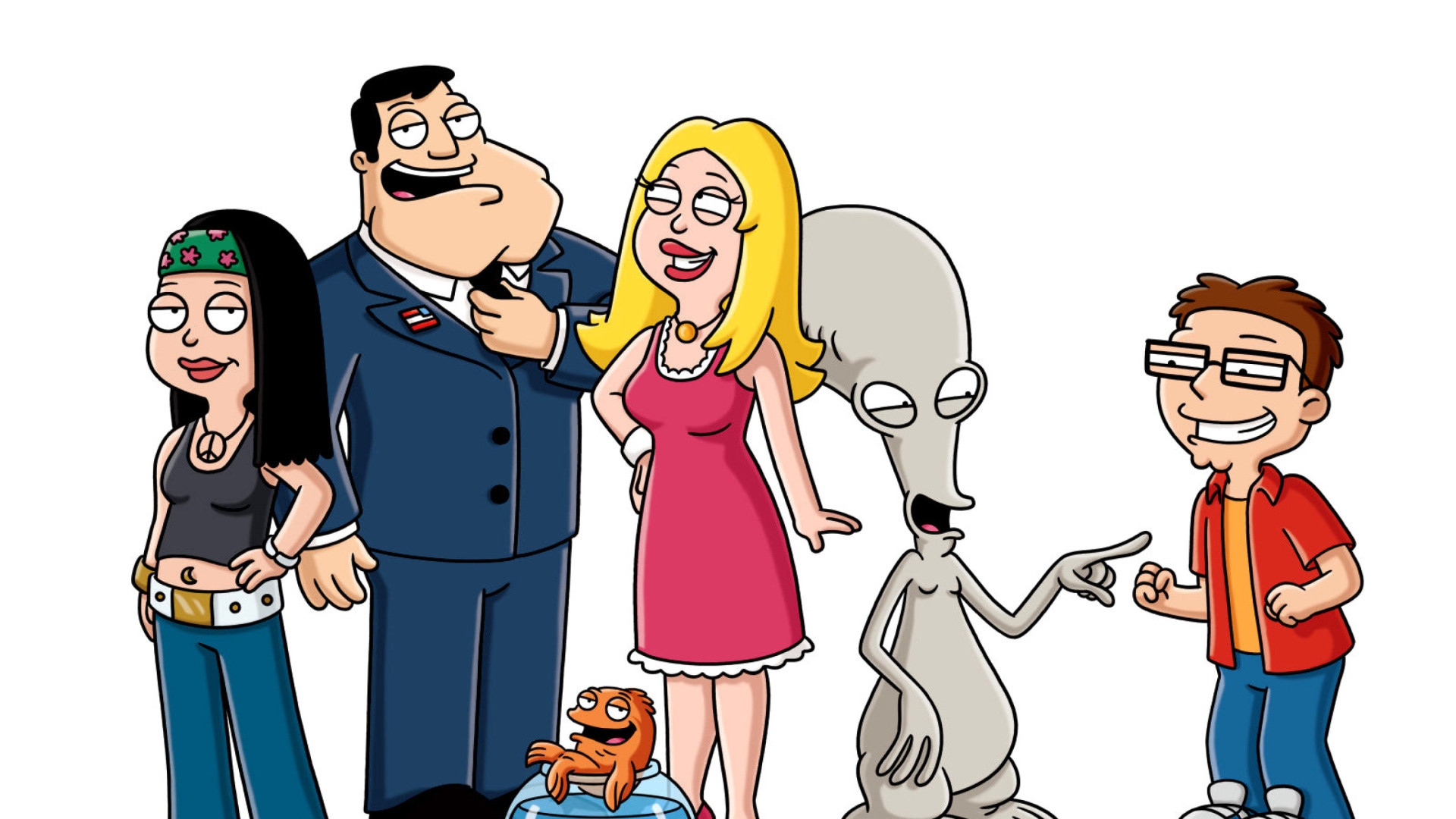 The Family American Dad Wallpaper