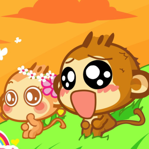 General Play Cute Monkey HD Live Wallpaper