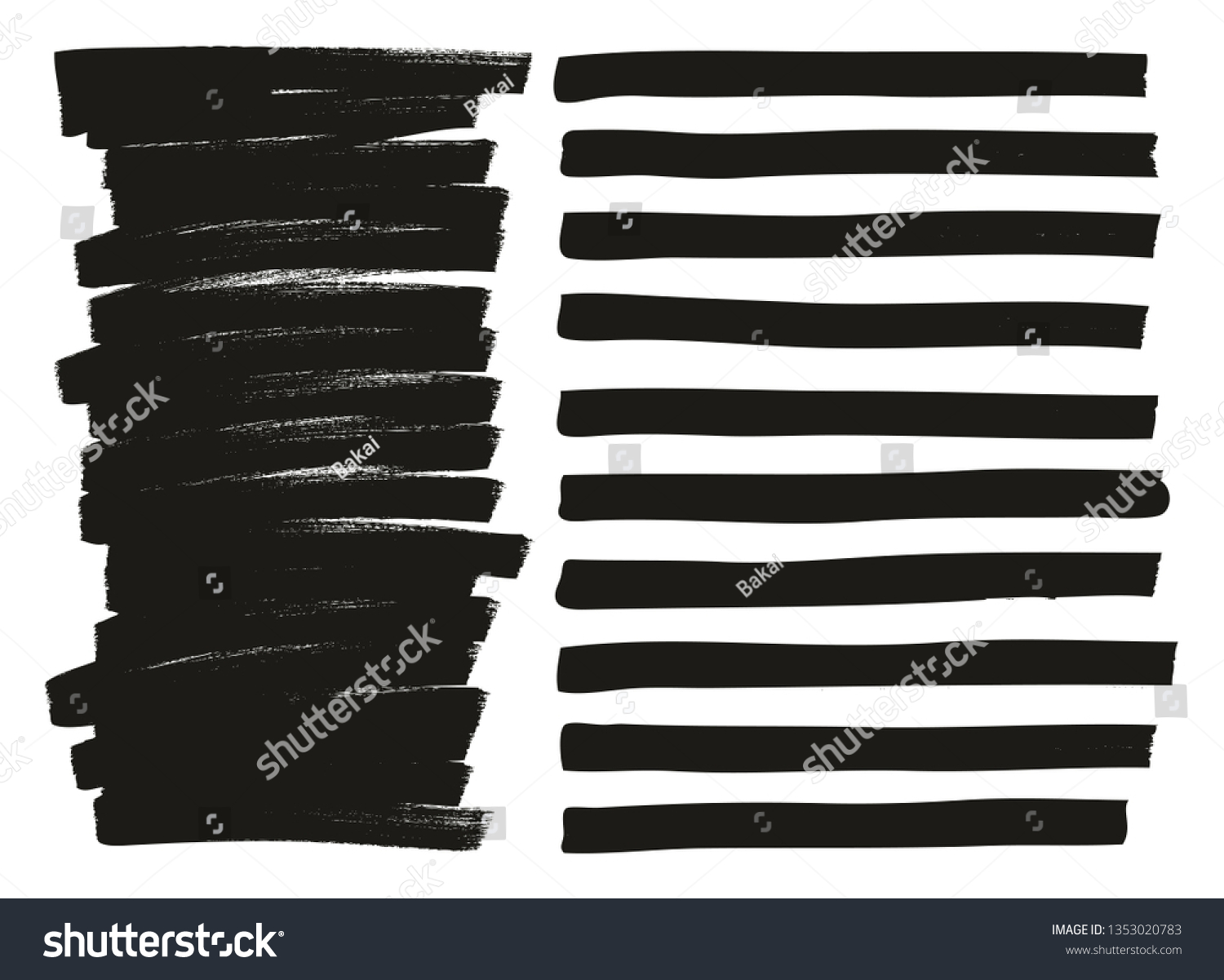 Tagging Marker Medium Lines Background High Stock Vector Royalty