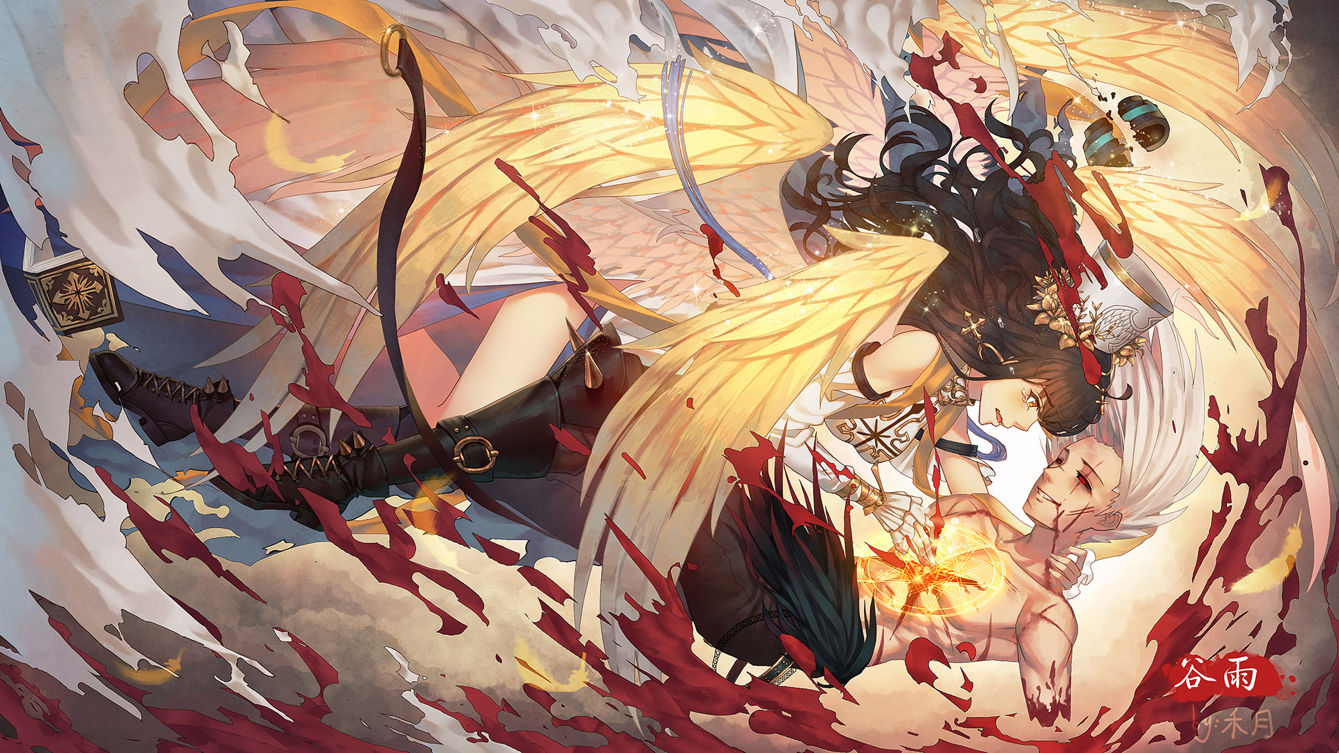 Ttheyue Dungeon Fighter Blood Guro Wallpaper Wings