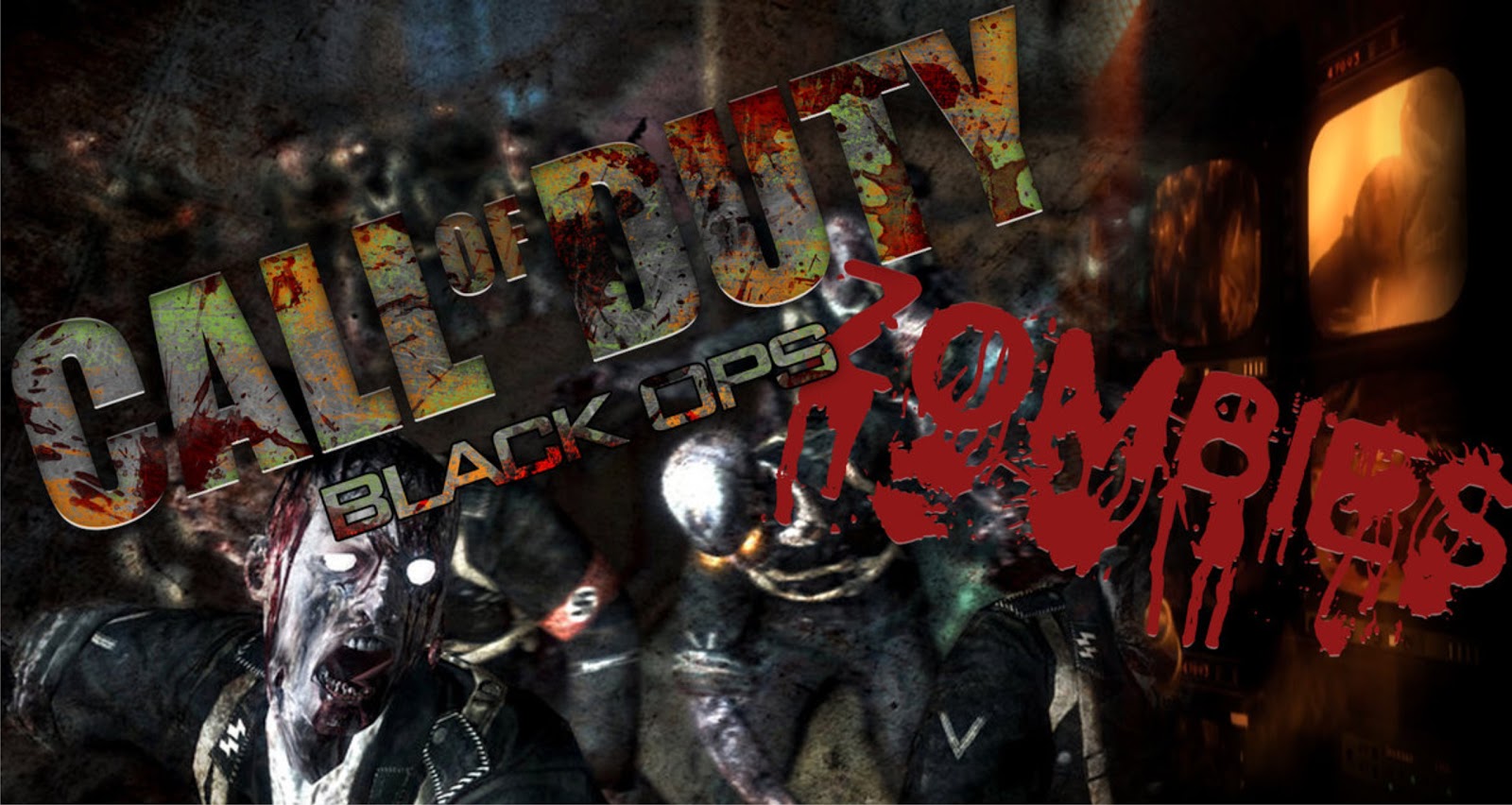 Free Download Call Of Duty Wallpaper Zombies 1600x852 For