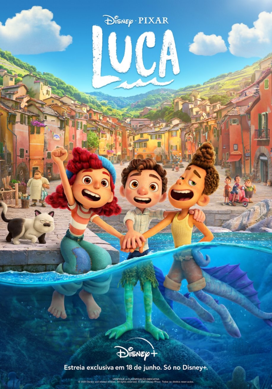 New Posters From Pixar S Luca Cartoon Image