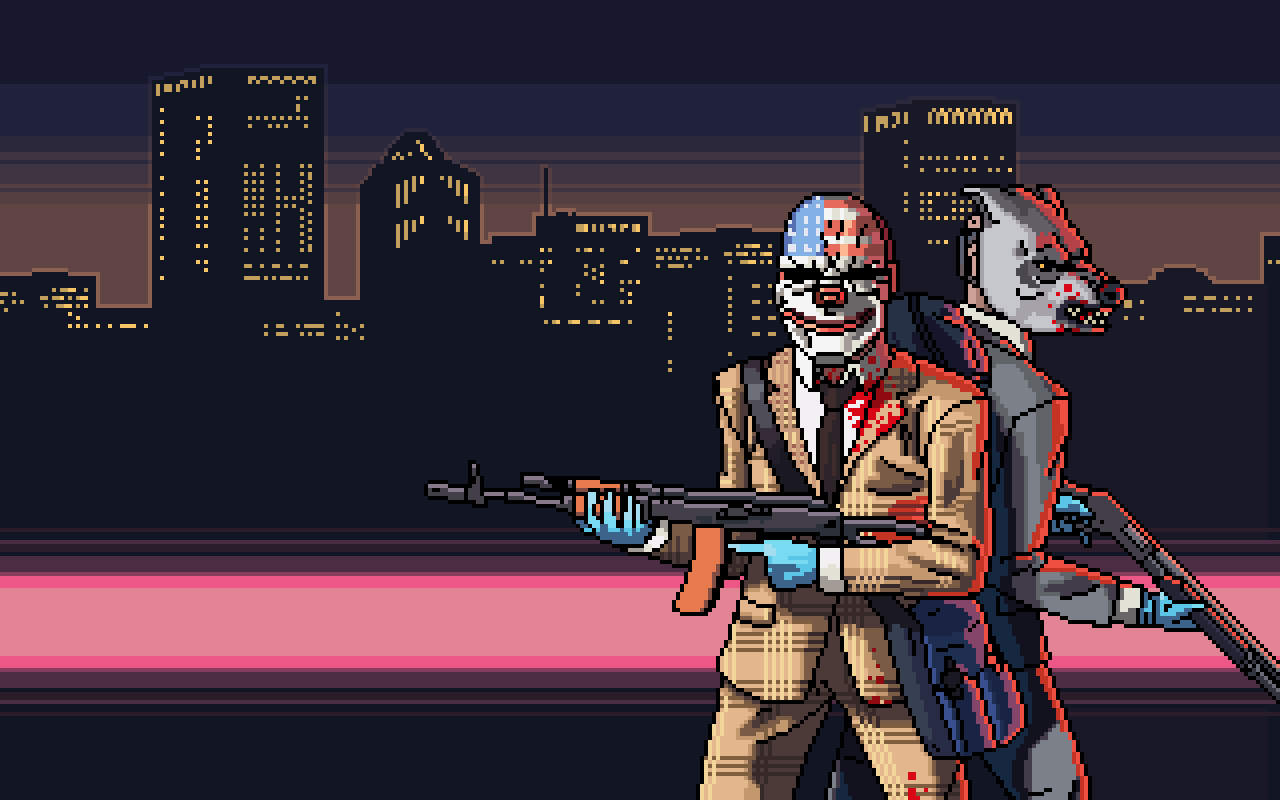 payday 2 hotline miami map same as l4d2