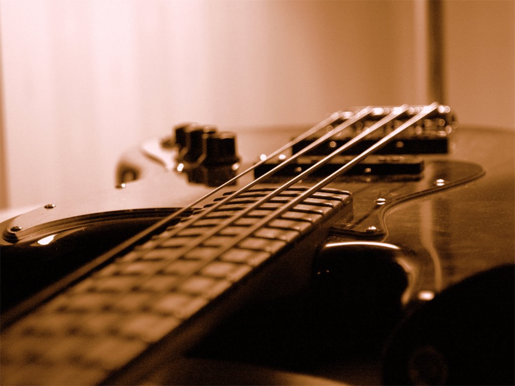 Bass Guitars Wallpaper