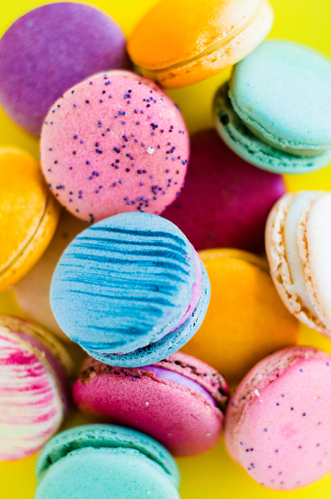 Colorful Macaroons Wallpaper Sf