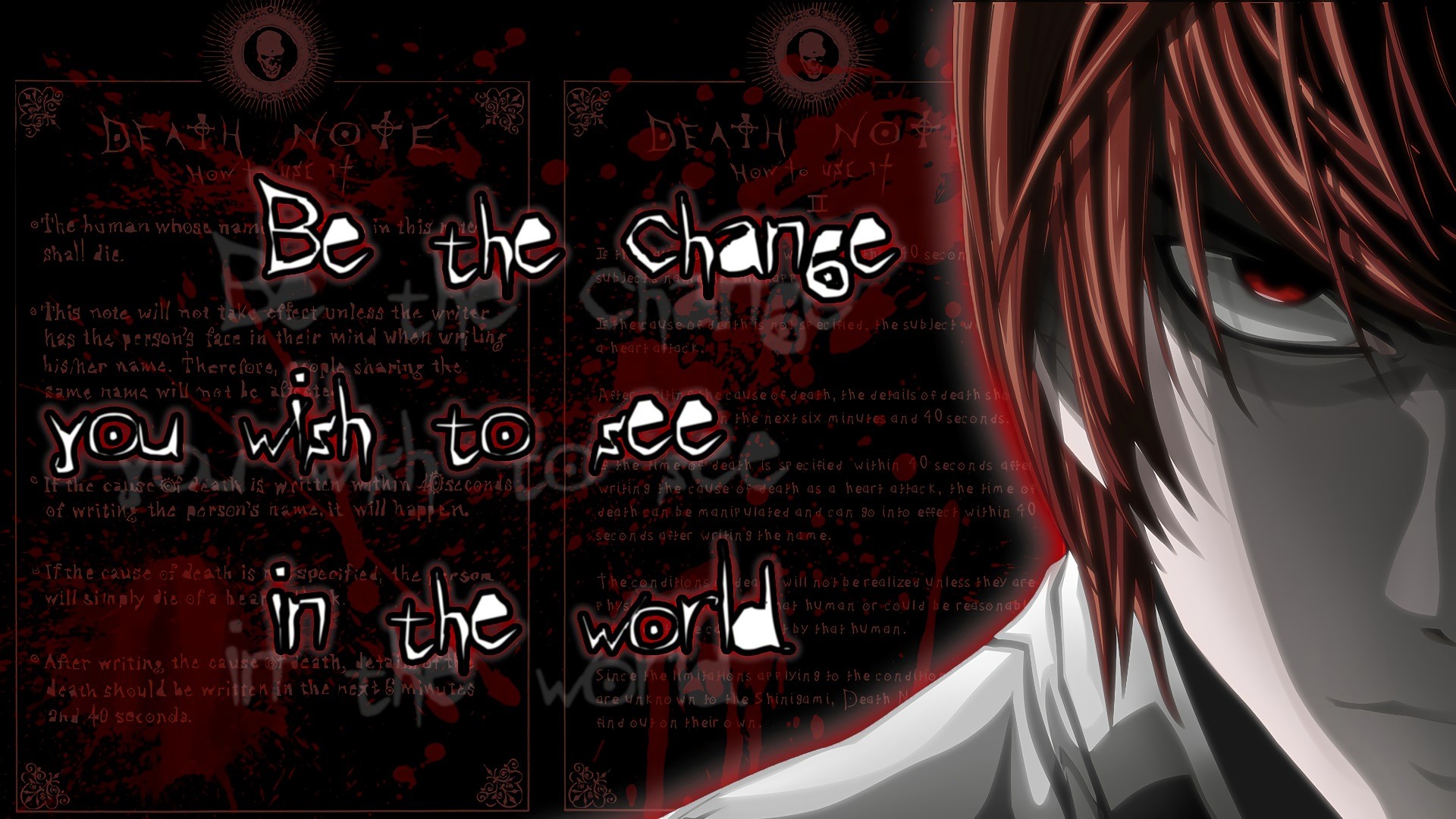 Light Yagami Wallpaper