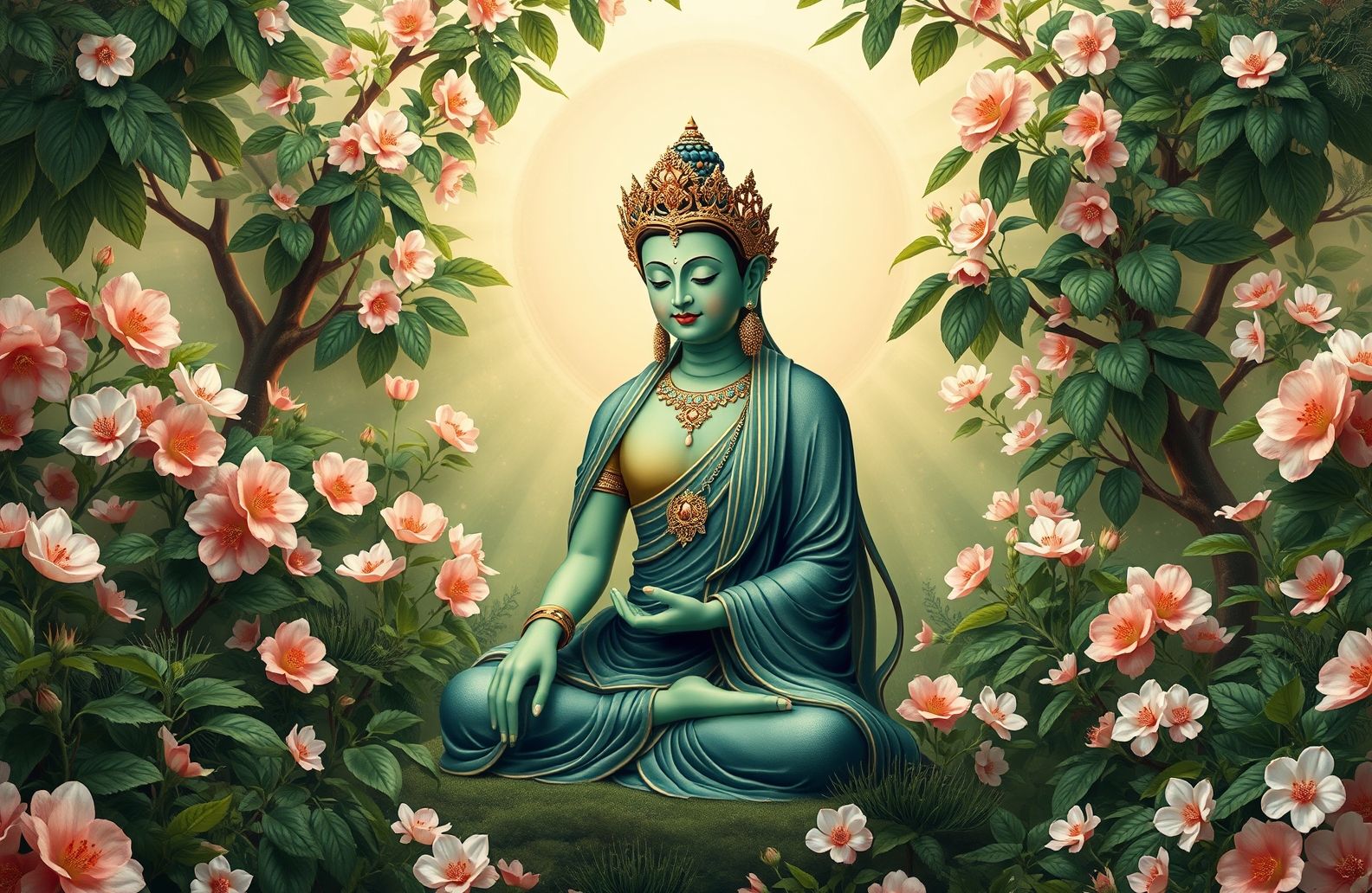Green Tara Wallpaper