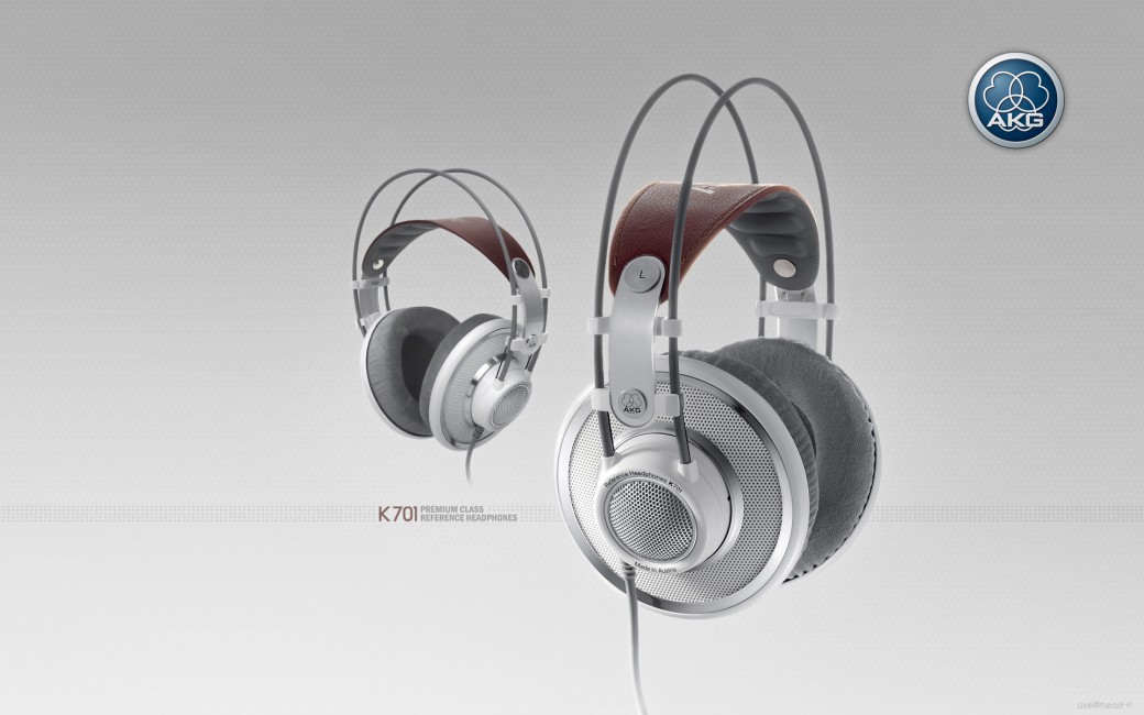 Headphones Akg K701 White Membranes Stock Photos Image