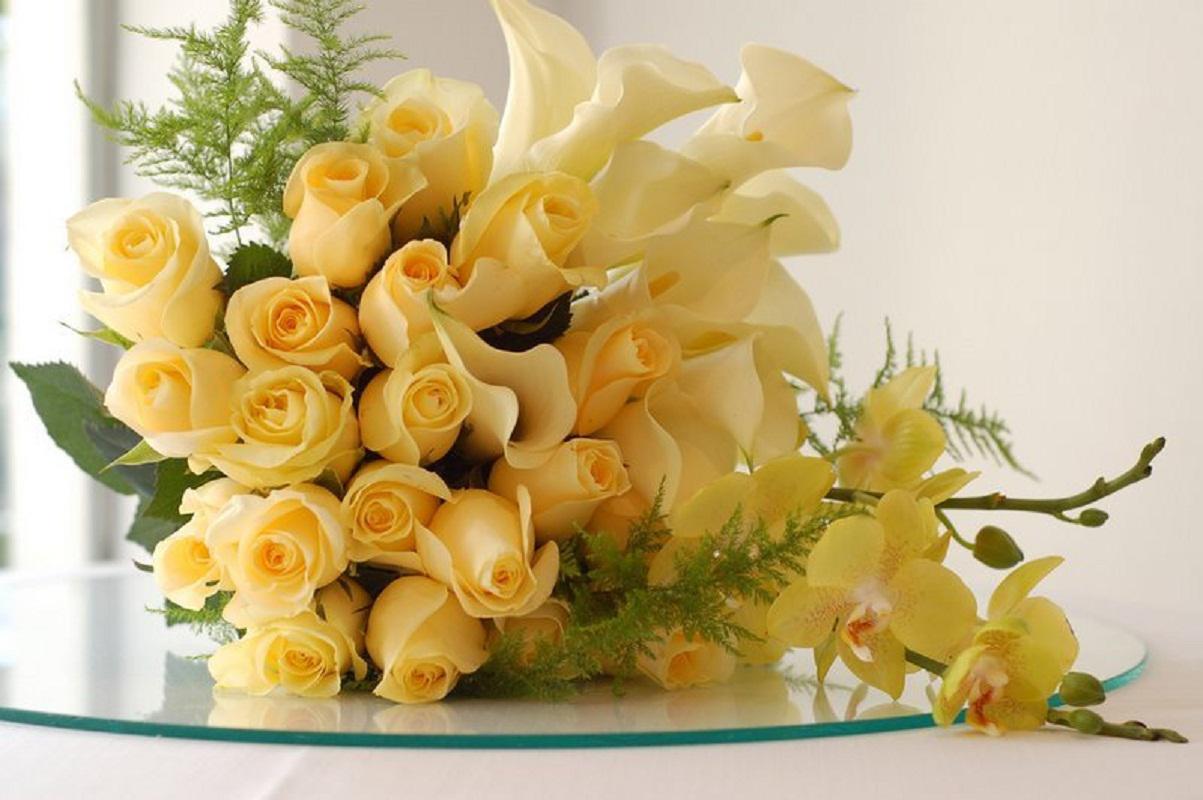 Yellow Wedding Bouquet High Quality And Resolution