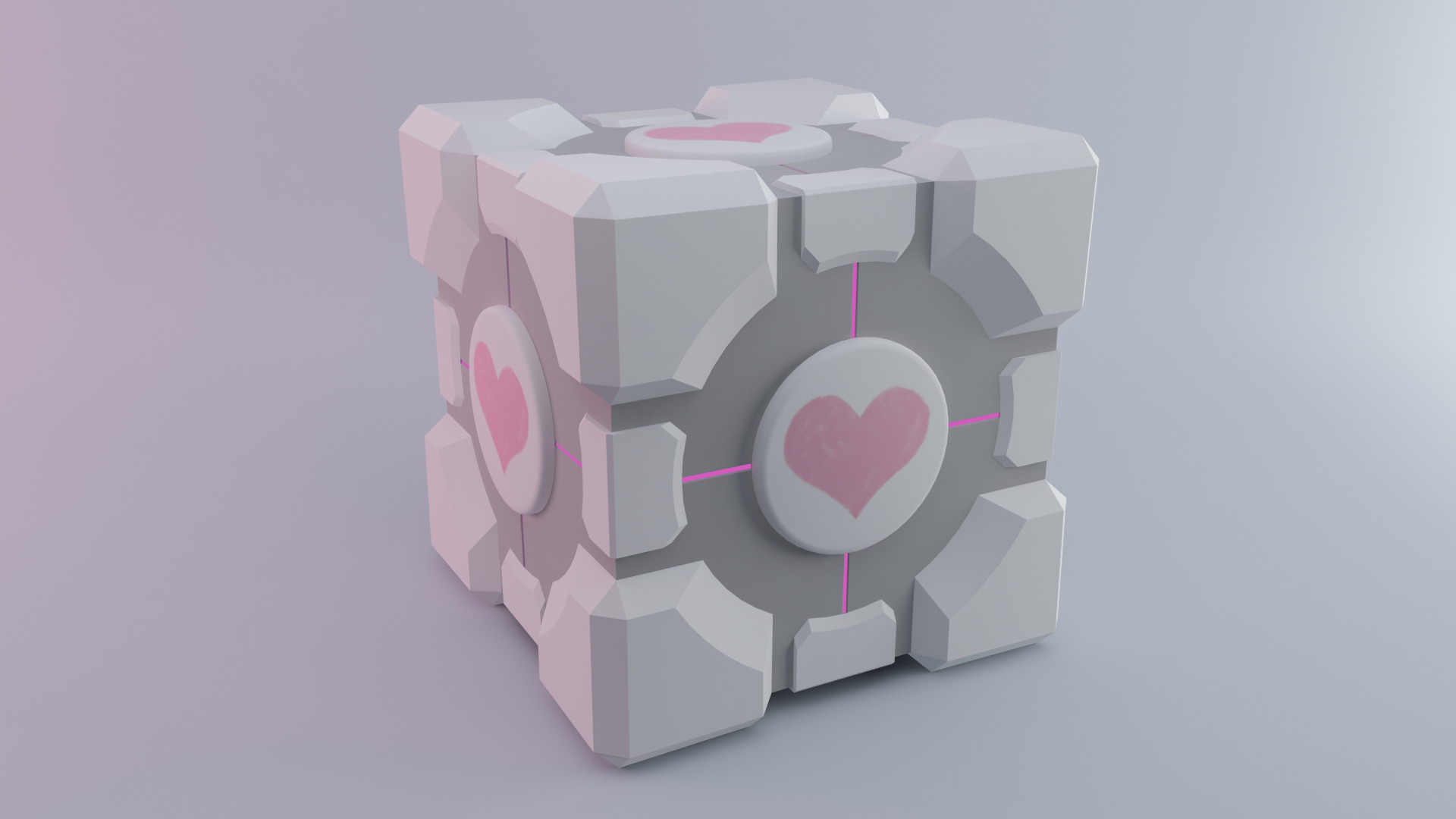 weighted companion cube portal wallpaper weighted companion cube