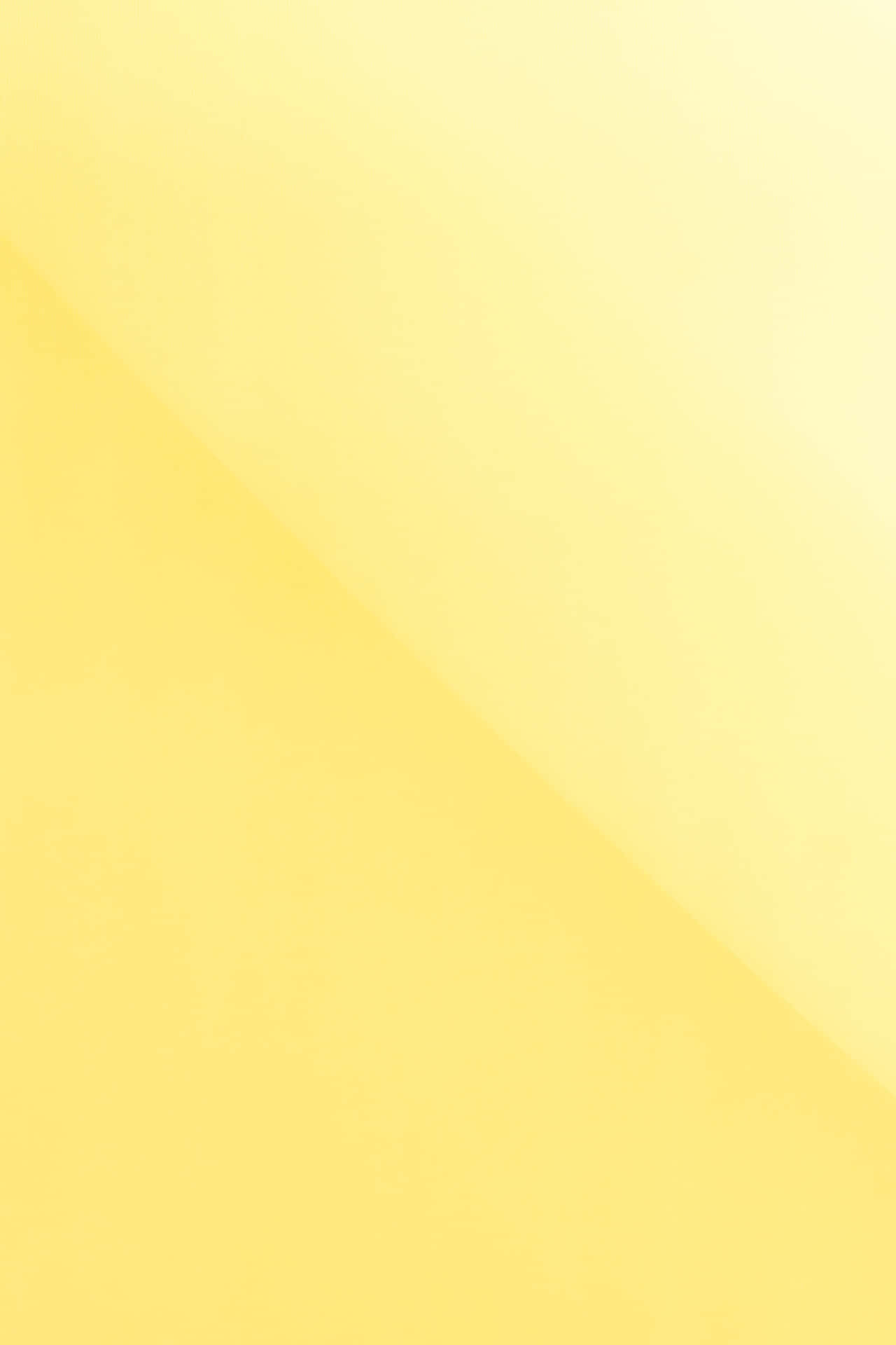 Cute Pastel Yellow In Gradient Wallpaper