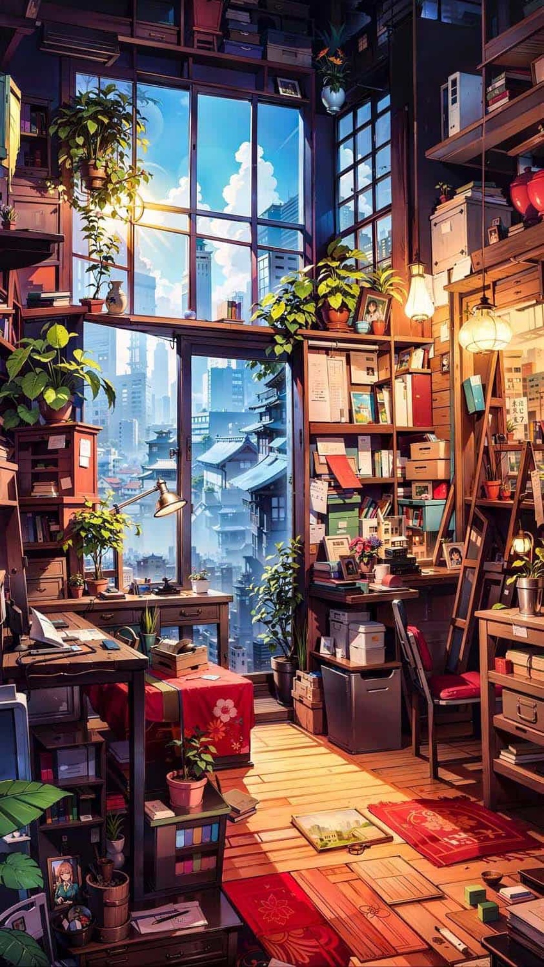 Top Best Anime Study Room Wallpaper Hq