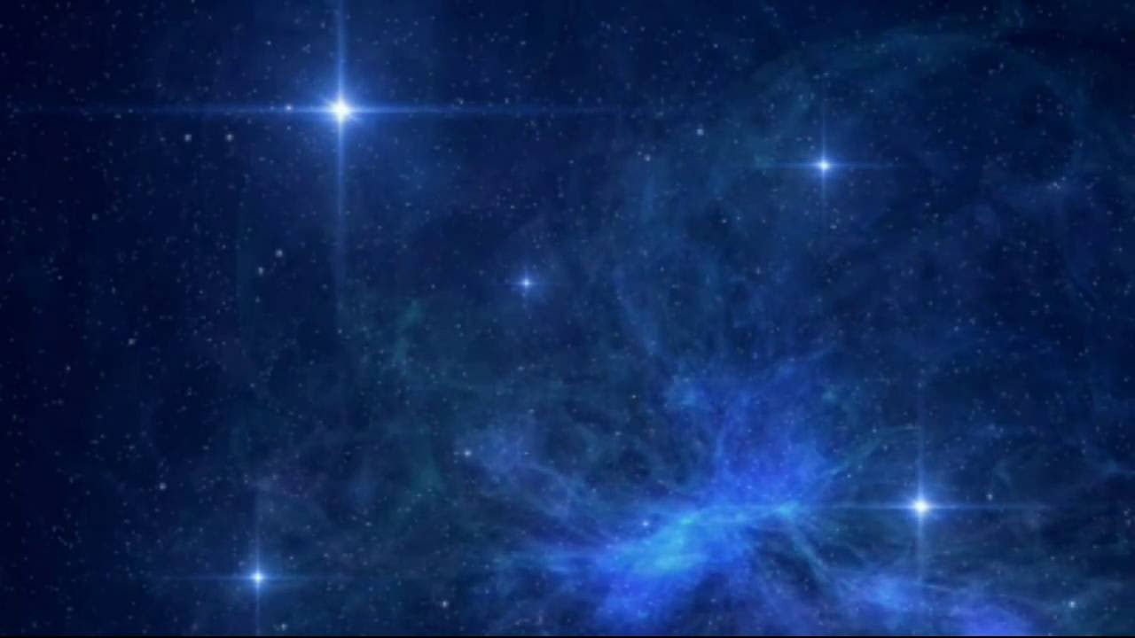 Free Download Awesome Galaxy Blue Stars Background Motion Video