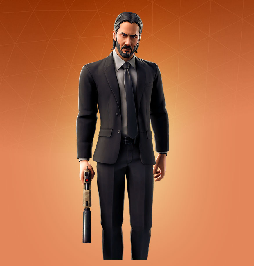 Fortnite John Wick Skin Outfit Pngs Image Pro Game Guides