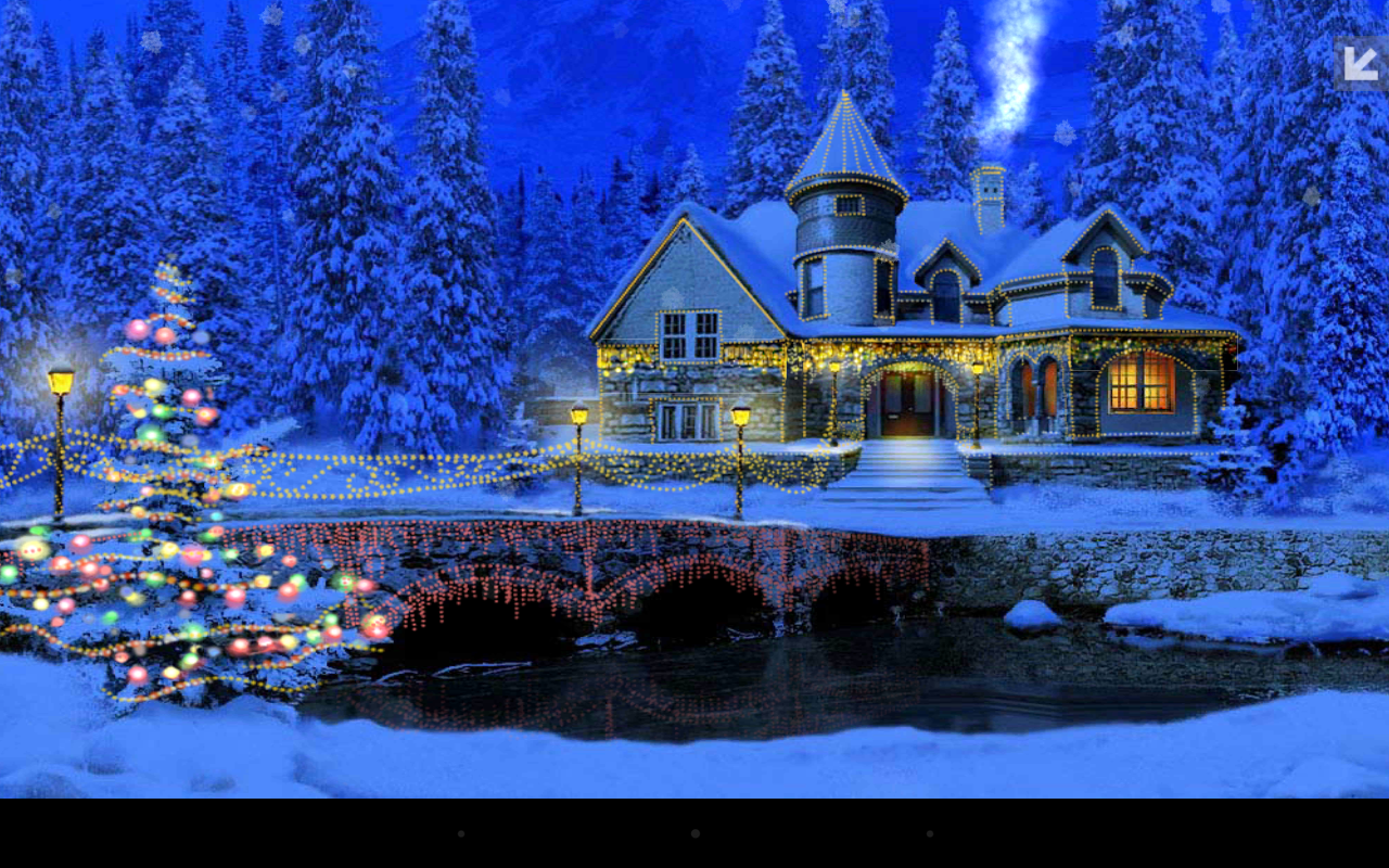 3d Christmas Cottage HD Walls Find Wallpaper