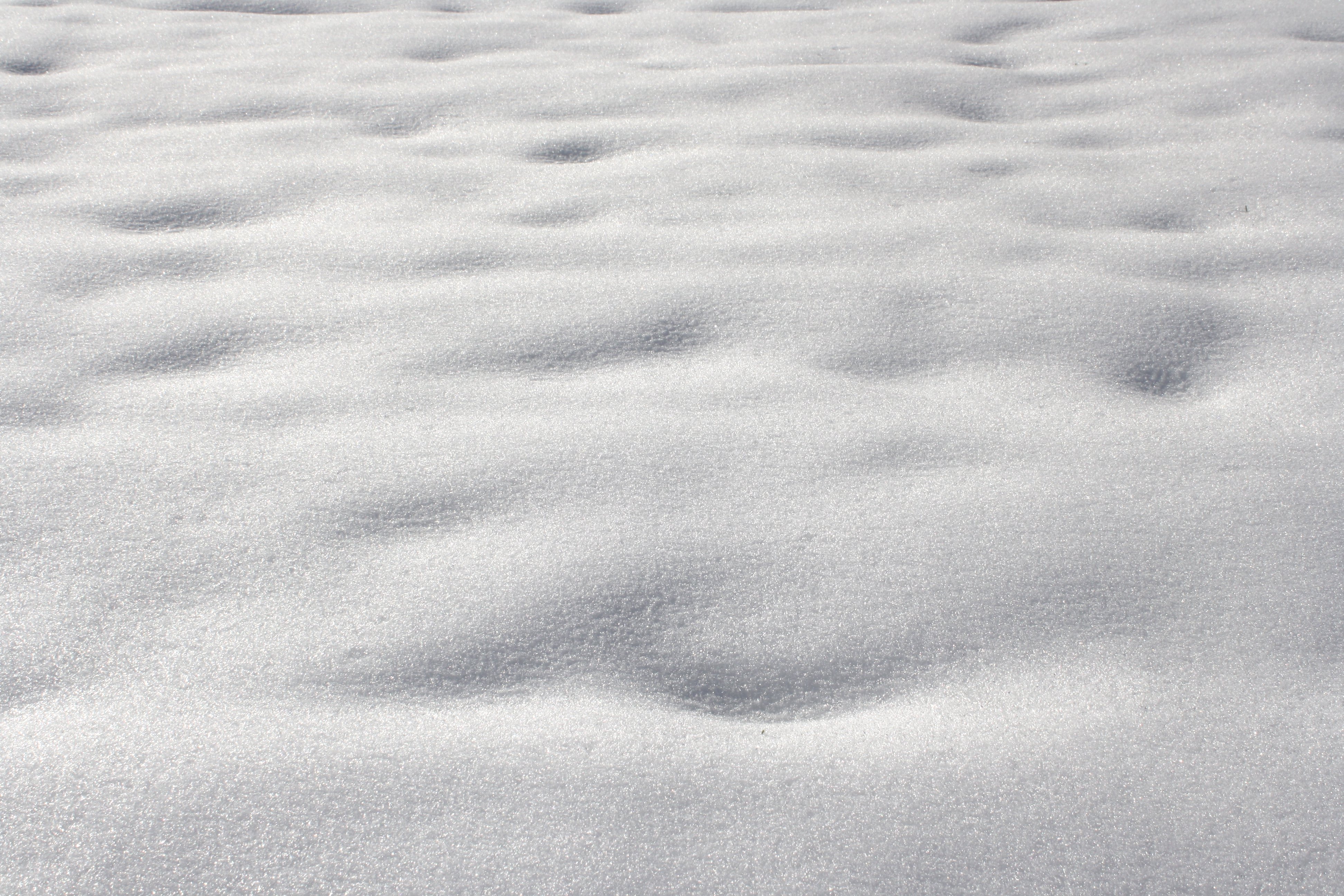 Field Of Dimpled Snow High Resolution Photo Dimensions