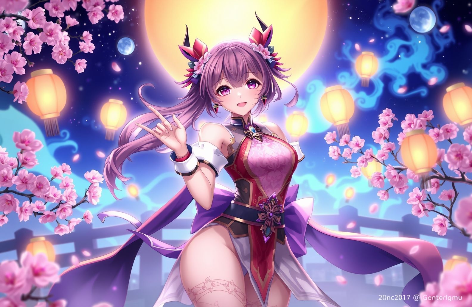 Hutao Genshin Impact Wallpaper