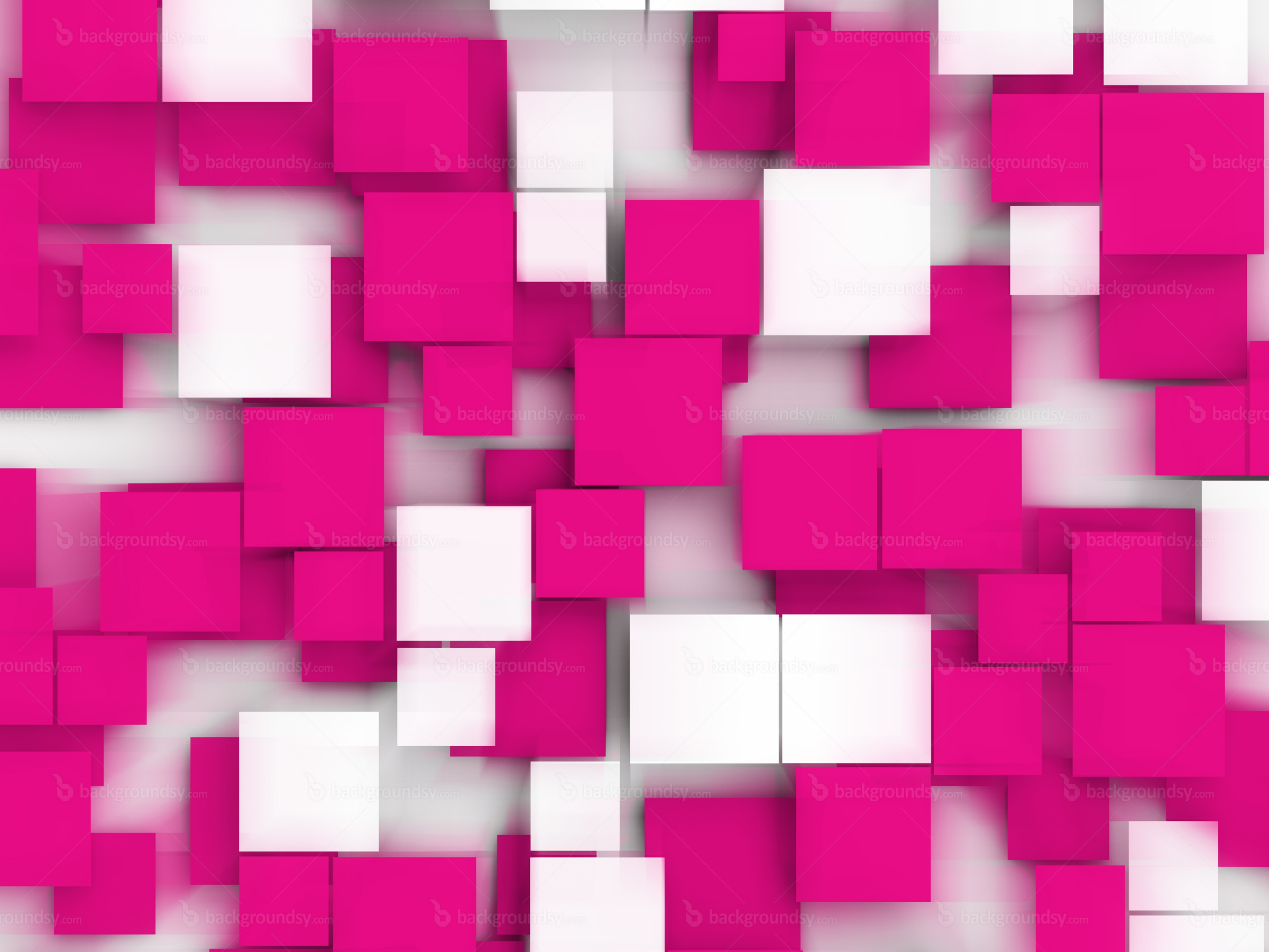 Pink Squares Background Backgroundy