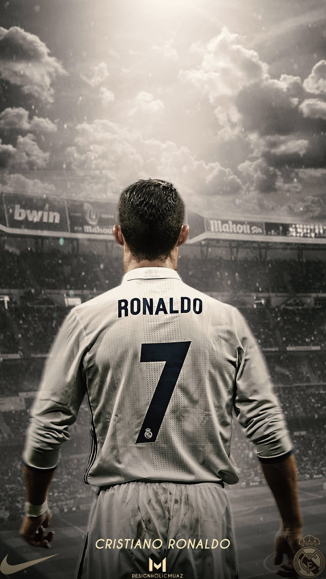 Cristiano Ronaldo Real Madrid Wallpaper By Muajbinanwar On