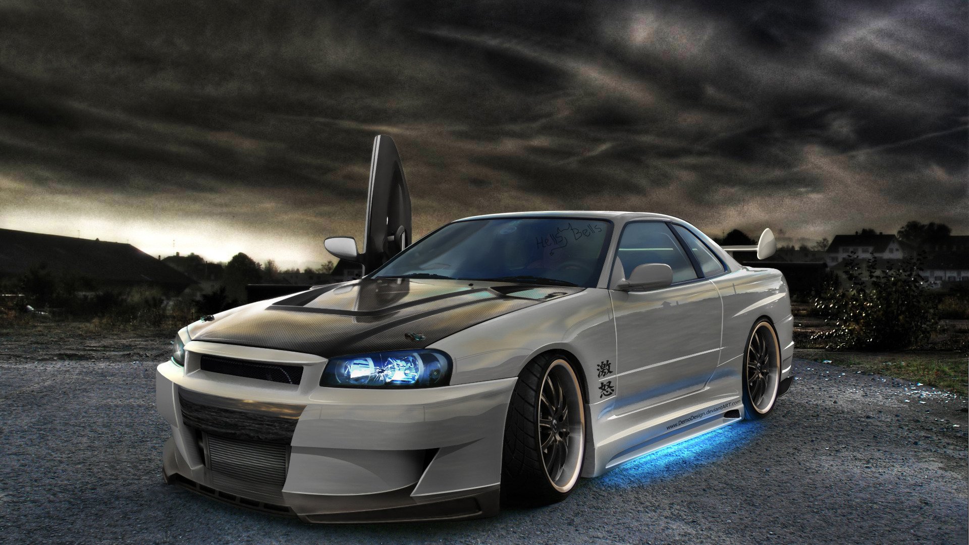 Marvelous Nissan Gtr R34 Background HD Wallpaper For