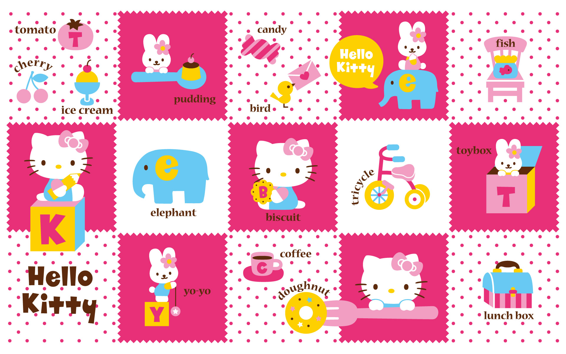 90 Hello Kitty Wallpaper Backgrounds 1920x1200