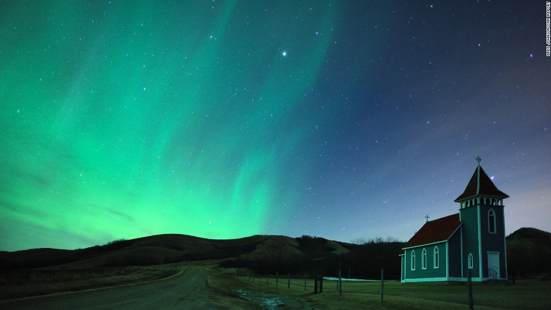 Major Solar Storm Creates Aurora Borealis