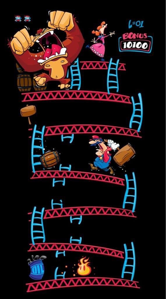 Gamers Before Adults G B A Productions Donkey Kong Phone