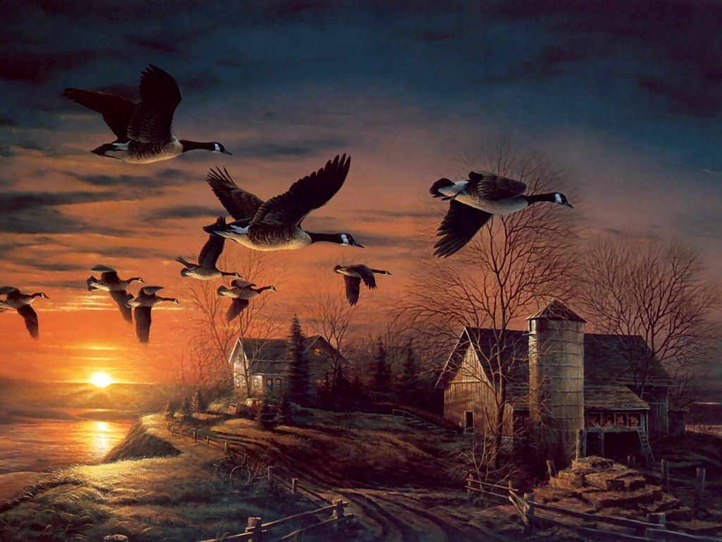 Ments Email This Tags Terry Redlin Winter Wallpaper