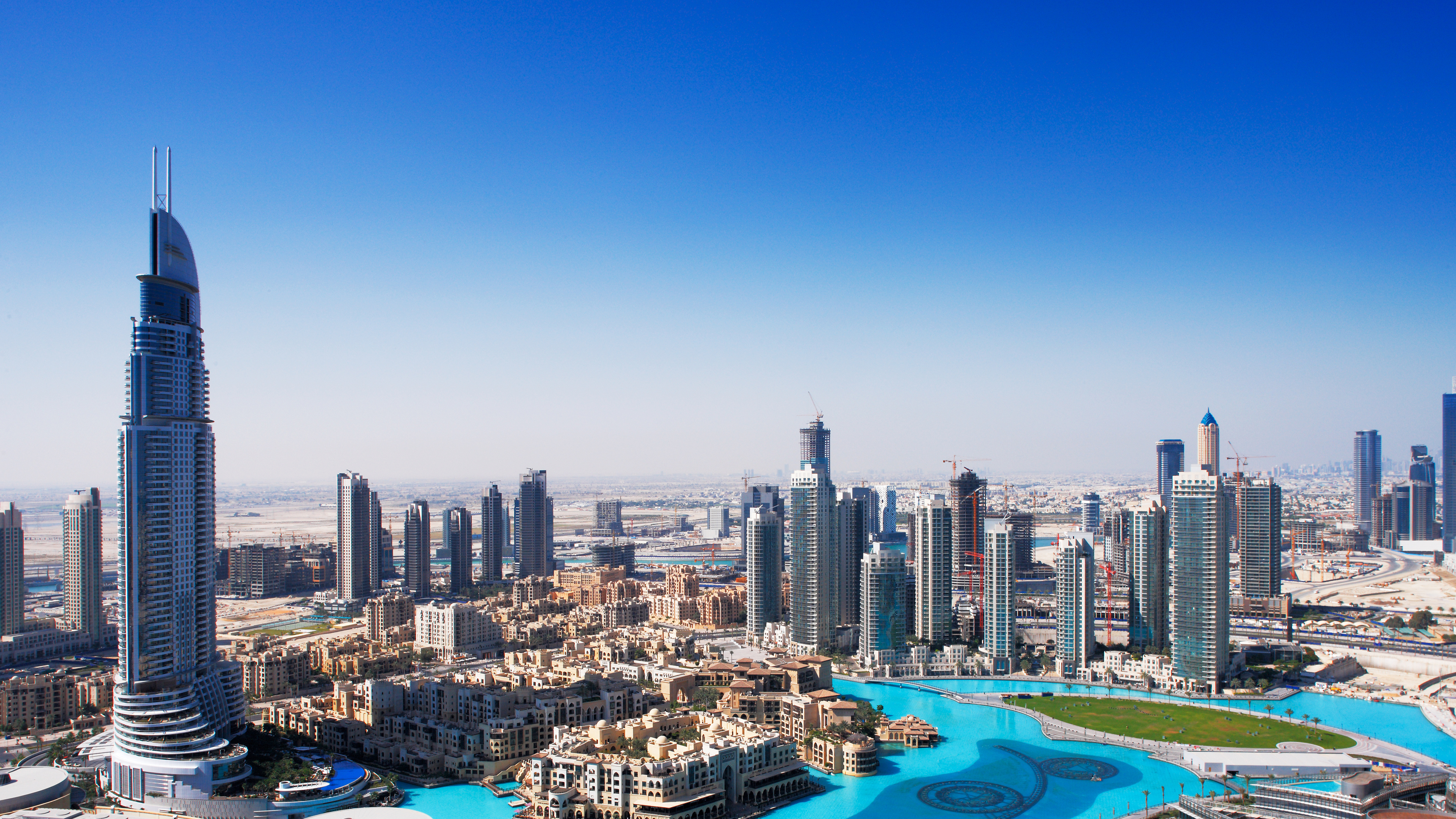 Dubai Skyline Ultra HD 4k Wallpaper