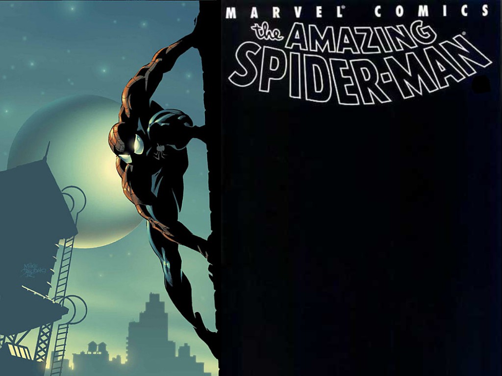 ultimate spiderman cartoon wallpaper