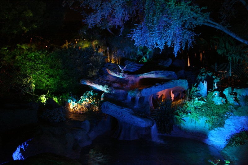 Pixie Hollow at Night by DisneyLizzi on