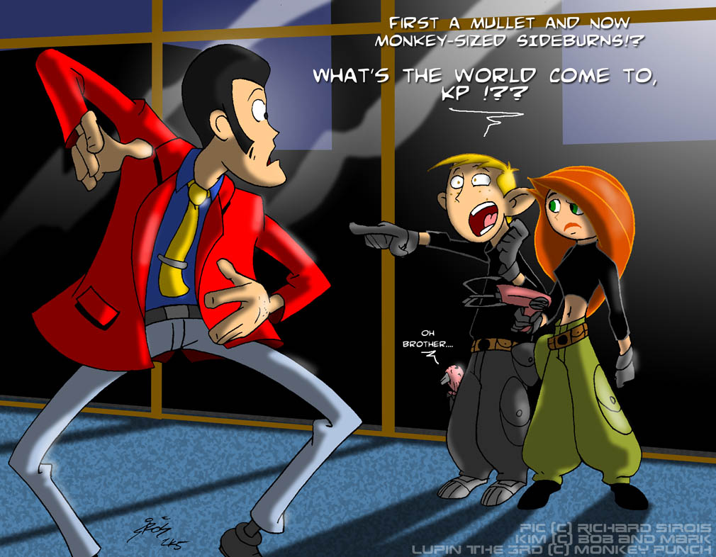 Kim Meets Lupin The 3rd By Lionheartcartoon