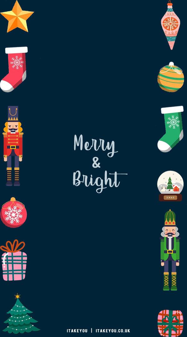 40 Preppy Christmas Wallpaper Ideas Merry Bright I Take You