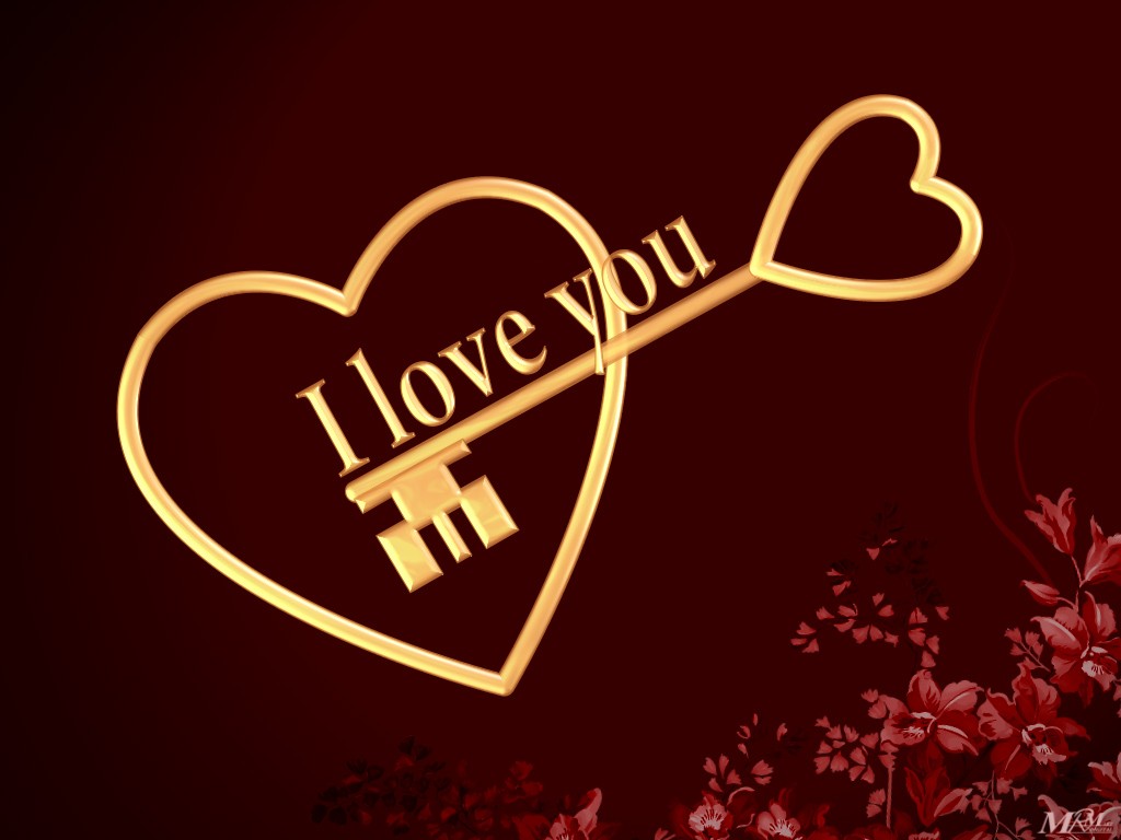 Love You Wallpaper I Love You Wallpapers 1024x768