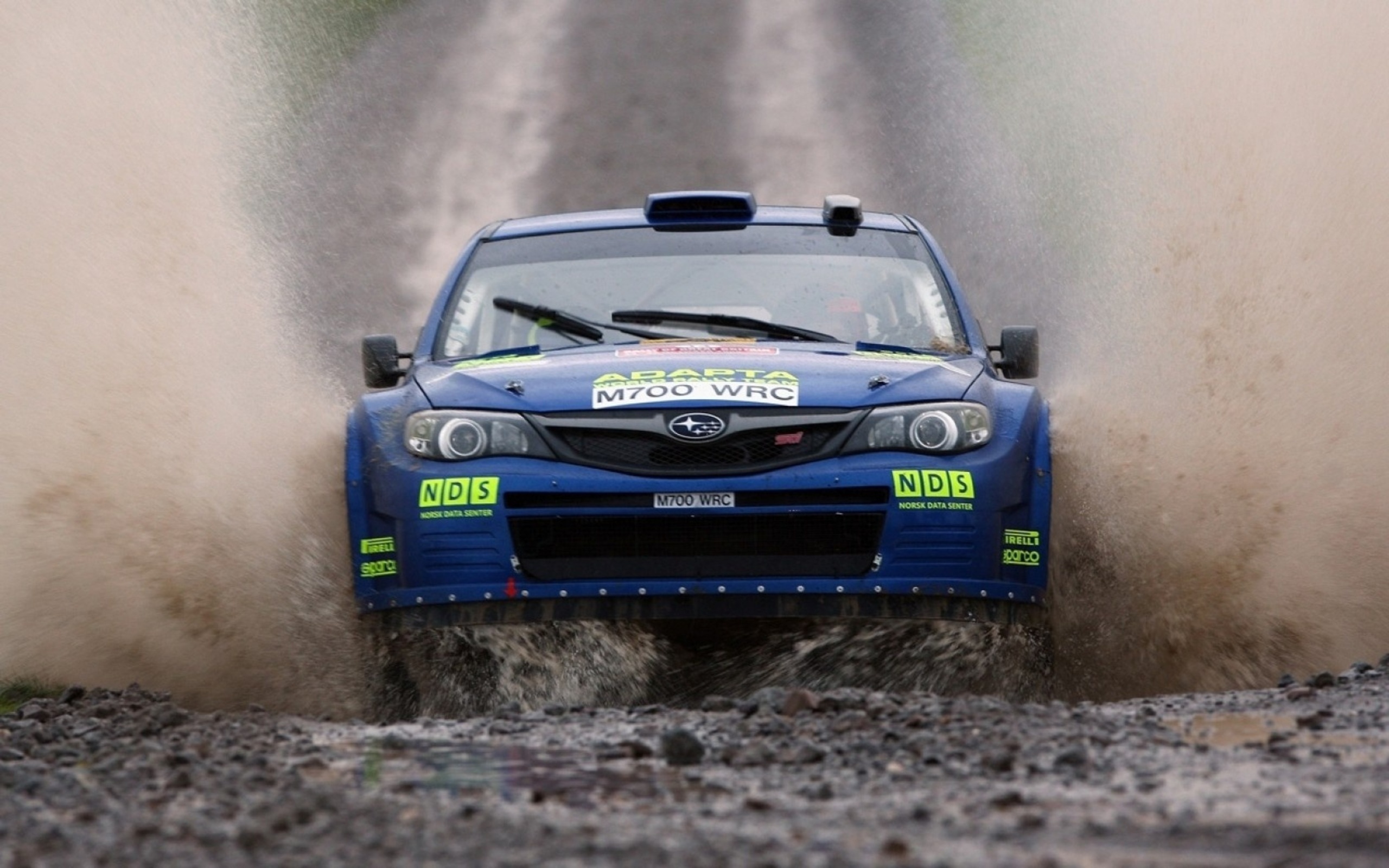 Wallpaper Subaru Impreza Rally Dirt Car Desktop