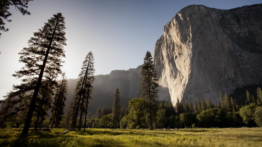 El Capitan Yosemite National Park In The Sunset Light 4k Wallpaper