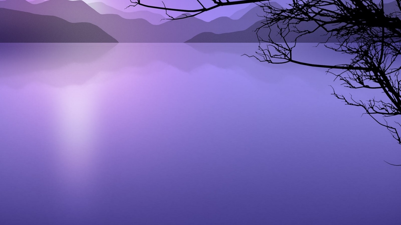 Purple Water Dark Wood Desktop Pc And Mac Wallpaper