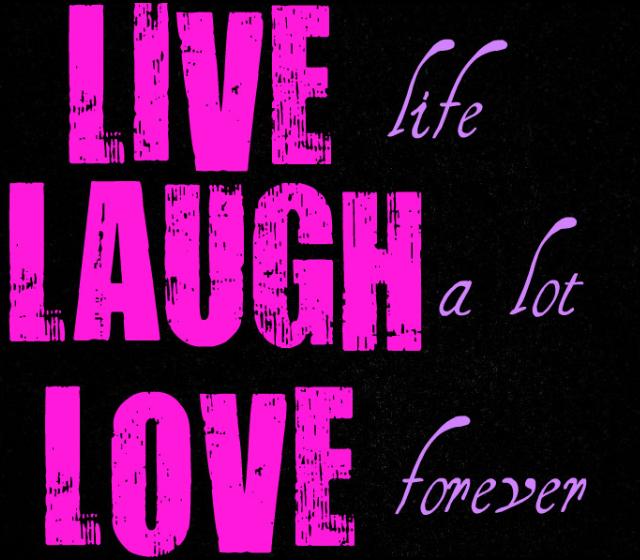 Live Laugh Love Quote Wallpaper
