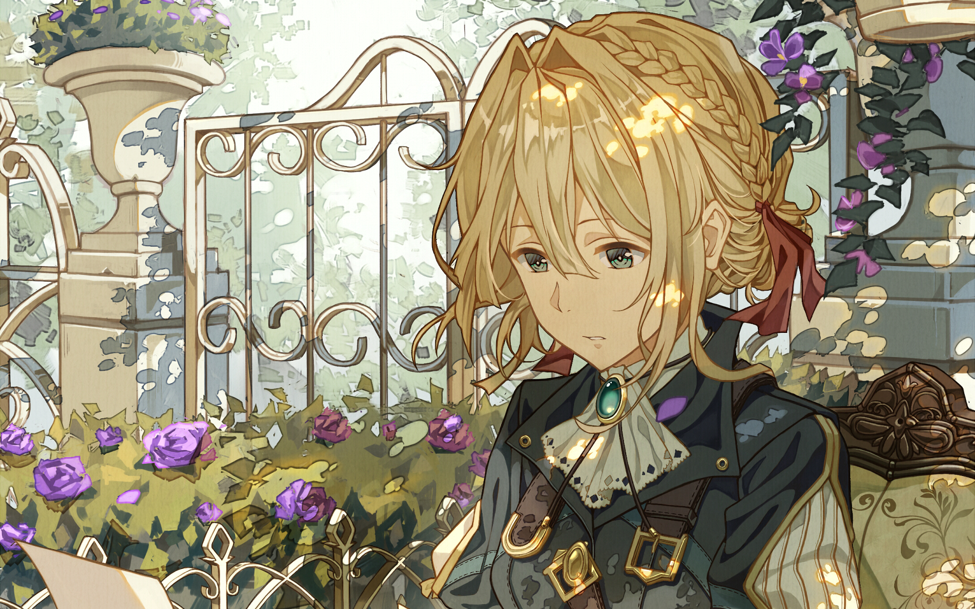 Violet Evergarden Full HD Wallpaper And Background