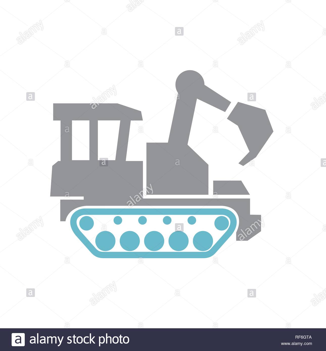 free-download-dozer-icon-on-white-background-for-graphic-and-web-design