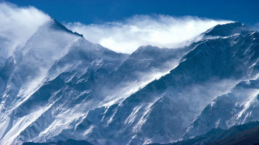 Mount Everest Peak In Himal Desktop Pc And Mac Wallpaper