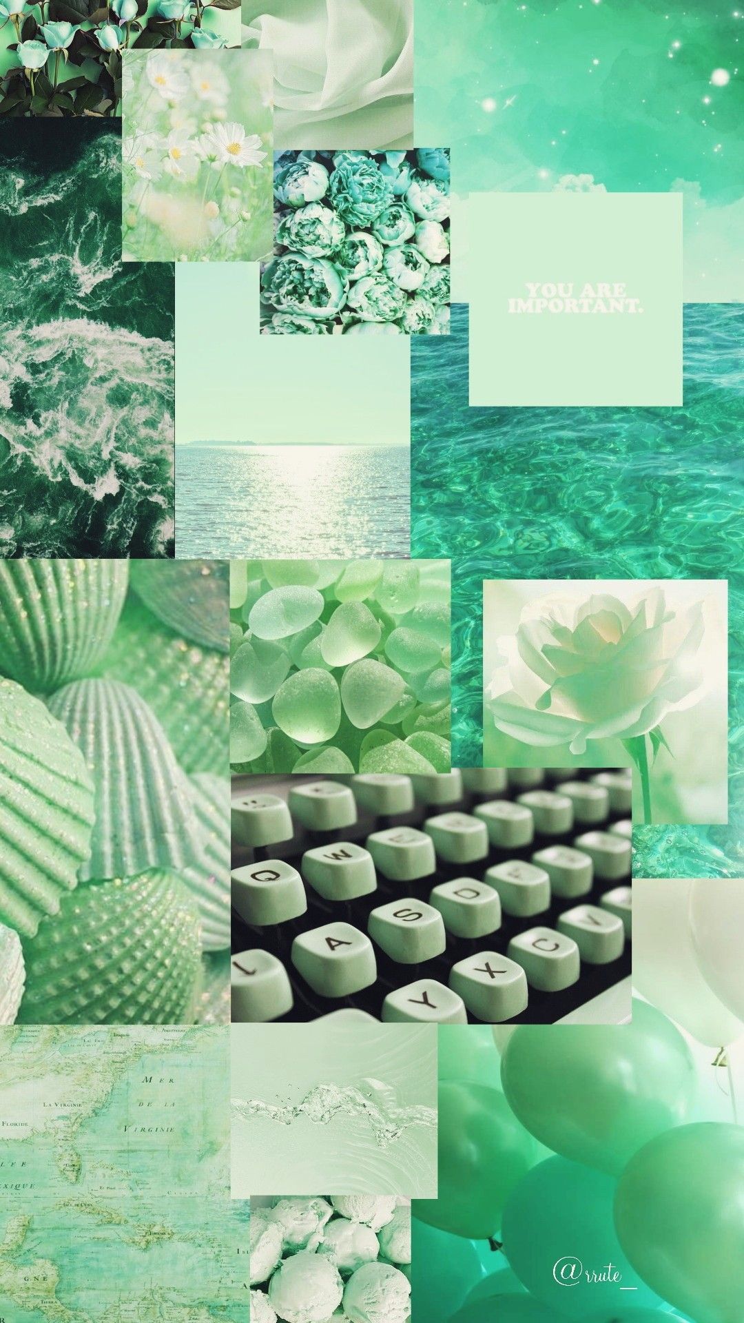 Wallpaper Verde Pastel