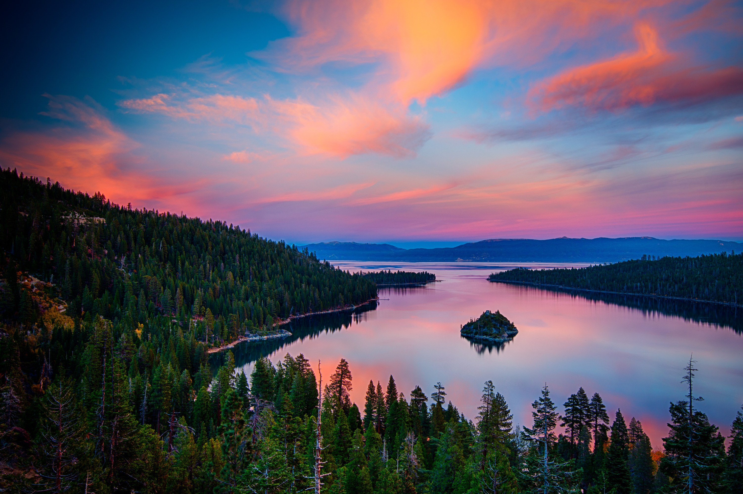 Landscape HD Emerald Bay Lake Tahoe Wallpaper