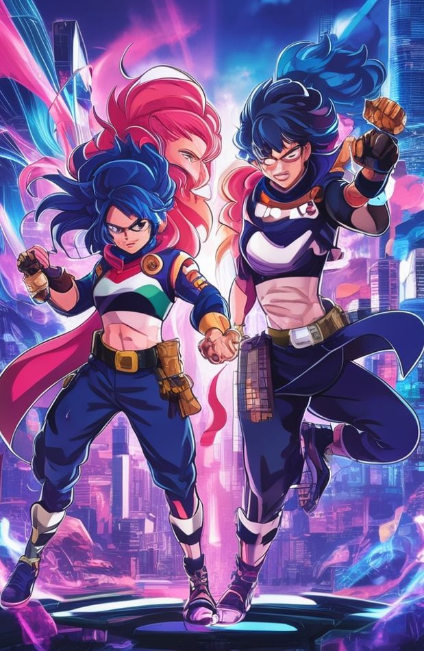 My Hero Academia Two Heroes Wallpaper