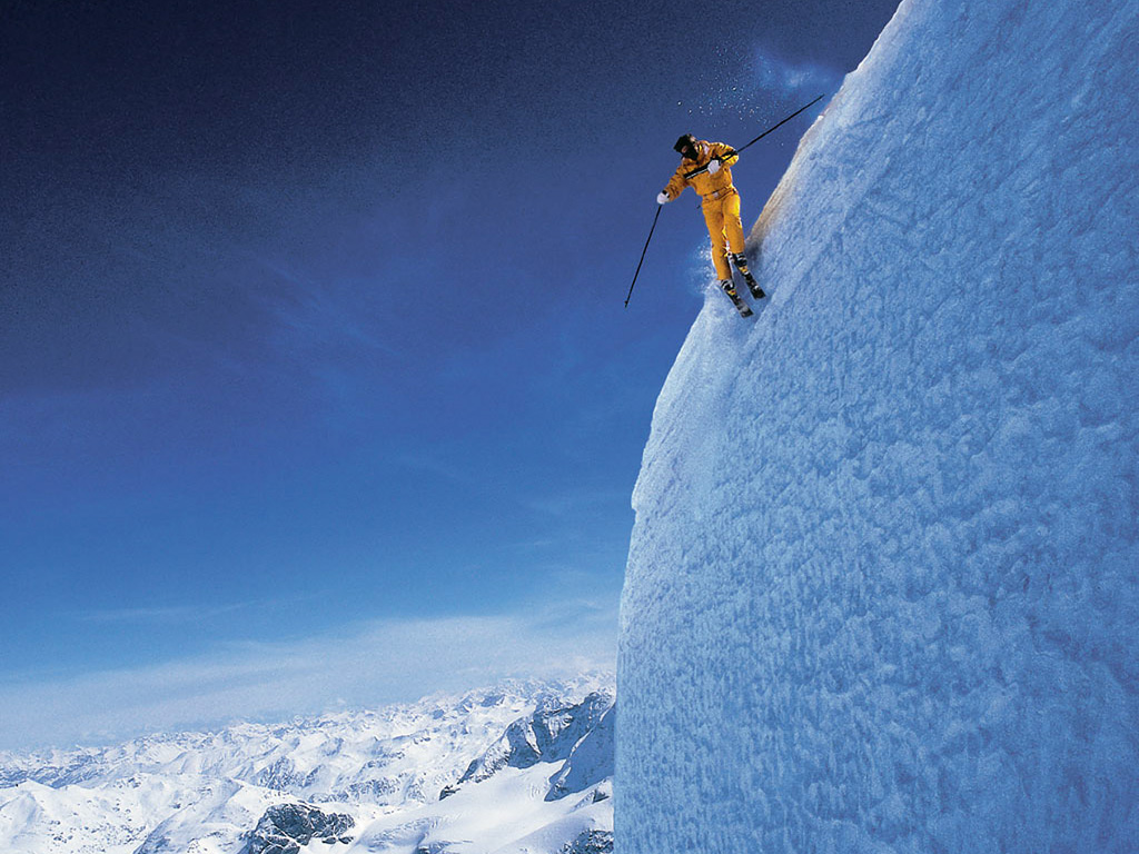 Extreme Ski Desktop Winter Sport Wallpaper Pictures